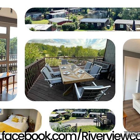 180 River View Cabin Caeathro Exterior photo